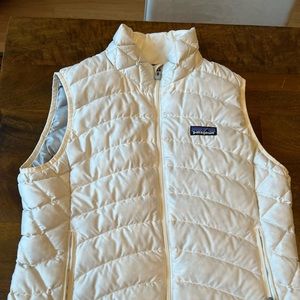 Patagonia Women's Down Sweater Vest - Size M- Birch White
